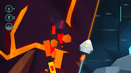 Lander missions: Planet depths - Android game screenshots.