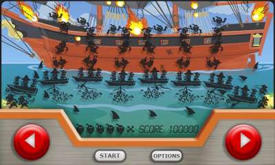 Gameplay of the Landlubbers for Android phone or tablet.