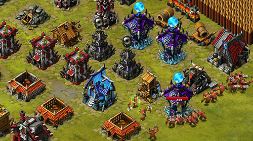 Lands of war - Android game screenshots.