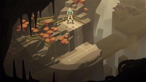 Gameplay of the Lara Croft go for Android phone or tablet.
