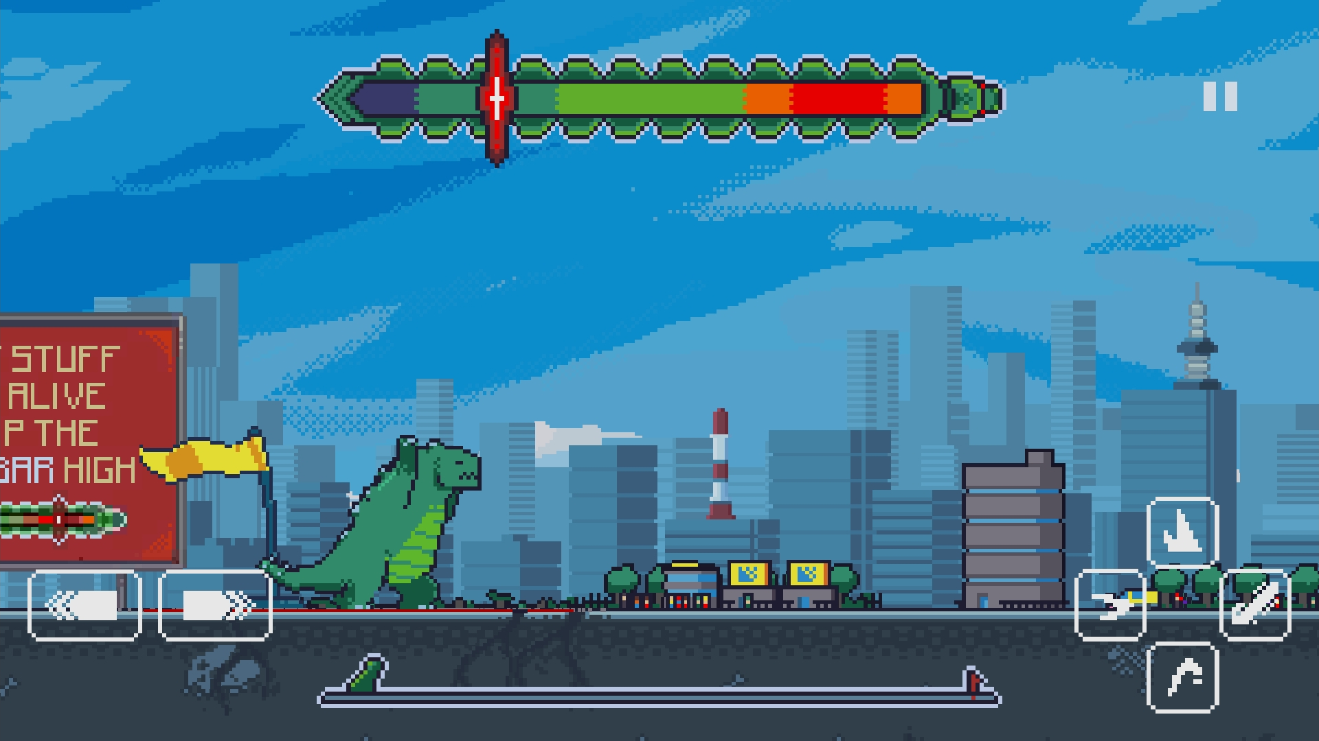 Laser Lizard - Android game screenshots.