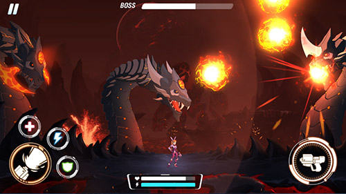 Laser squad: The light - Android game screenshots.