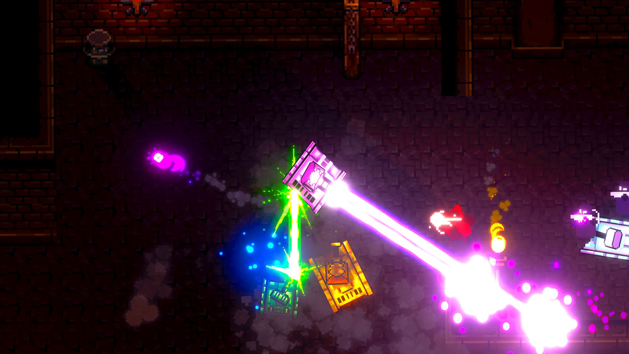 Laser Tanks: Pixel RPG - Android game screenshots.