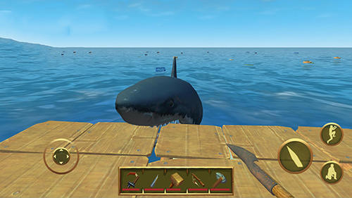 Last day on raft - Android game screenshots.