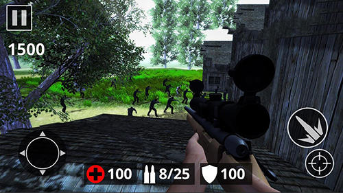 Last dead Z day: Zombie sniper survival - Android game screenshots.