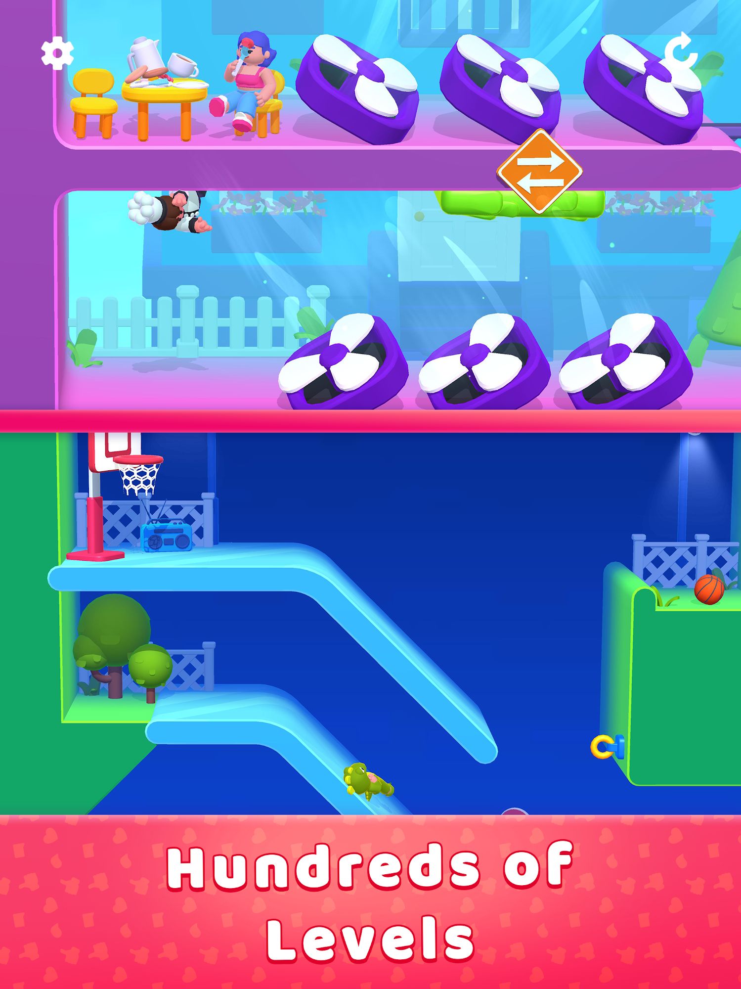Lazy Jump - Android game screenshots.