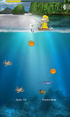 Gameplay of the Lazy Fishing HD for Android phone or tablet.