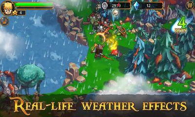 Gameplay of the League of Heroes for Android phone or tablet.