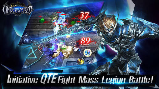 Gameplay of the League of underworld for Android phone or tablet.