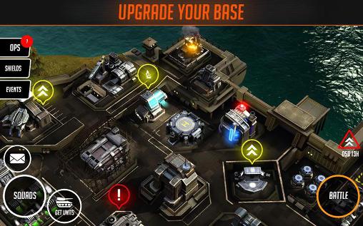 Gameplay of the League of war: Mercenaries for Android phone or tablet.