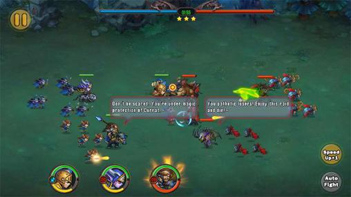 Gameplay of the League revenge: The last war for Android phone or tablet.