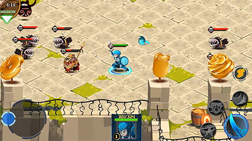 Legend guardians: Mighty heroes. Action RPG - Android game screenshots.