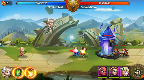 Legend: Heroes arrival - Android game screenshots.
