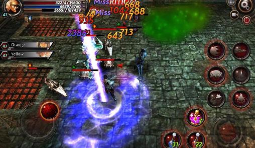 Gameplay of the Legend of master online for Android phone or tablet.