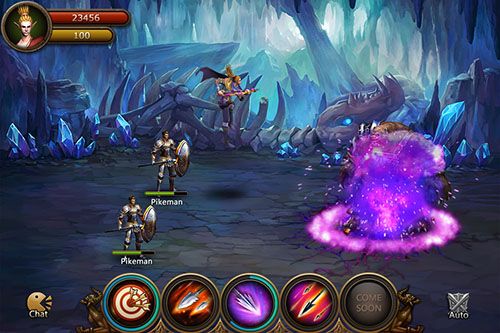 Gameplay of the Legend online for Android phone or tablet.