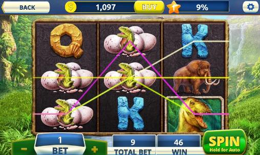 Gameplay of the Legend slots for Android phone or tablet.