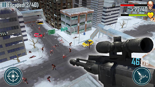 Gameplay of the Legend sniper 3D for Android phone or tablet.