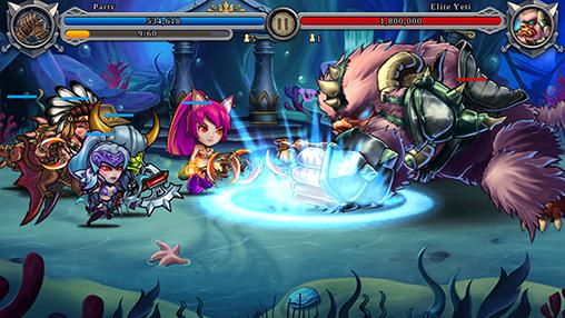 Gameplay of the Legend summoners for Android phone or tablet.
