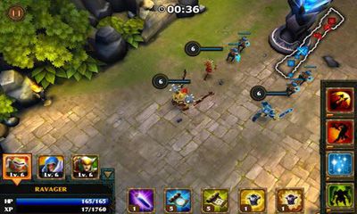 Gameplay of the Legendary Heroes for Android phone or tablet.