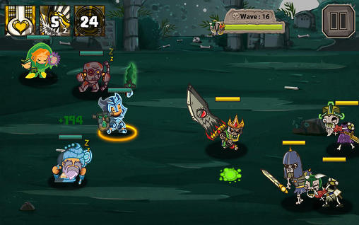 Gameplay of the Legendary team for Android phone or tablet.