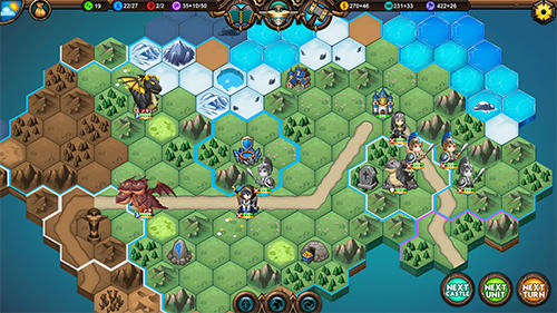 Legion war: Hero age - Android game screenshots.