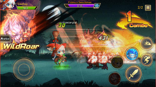 Gameplay of the Legion fighters for Android phone or tablet.