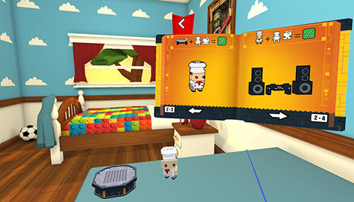 LEGO Brickheadz builder VR - Android game screenshots.