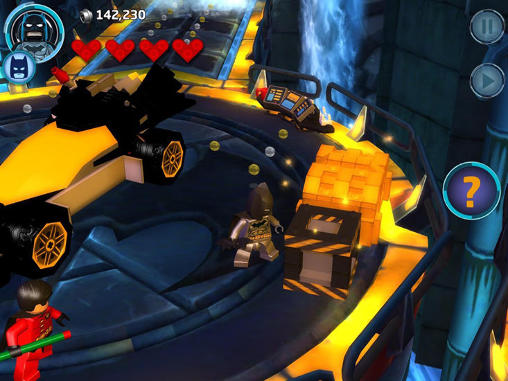 Gameplay of the LEGO Batman: Beyond Gotham for Android phone or tablet.