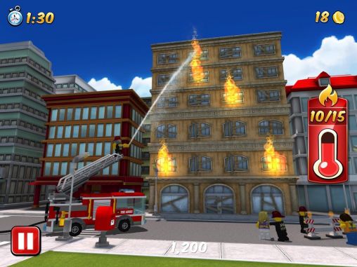 Gameplay of the LEGO City: My City for Android phone or tablet.