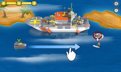 Gameplay of the LEGO City Rapid Rescue for Android phone or tablet.