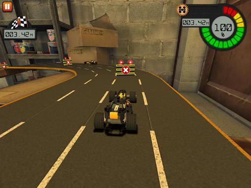 Gameplay of the LEGO Technic: Race for Android phone or tablet.