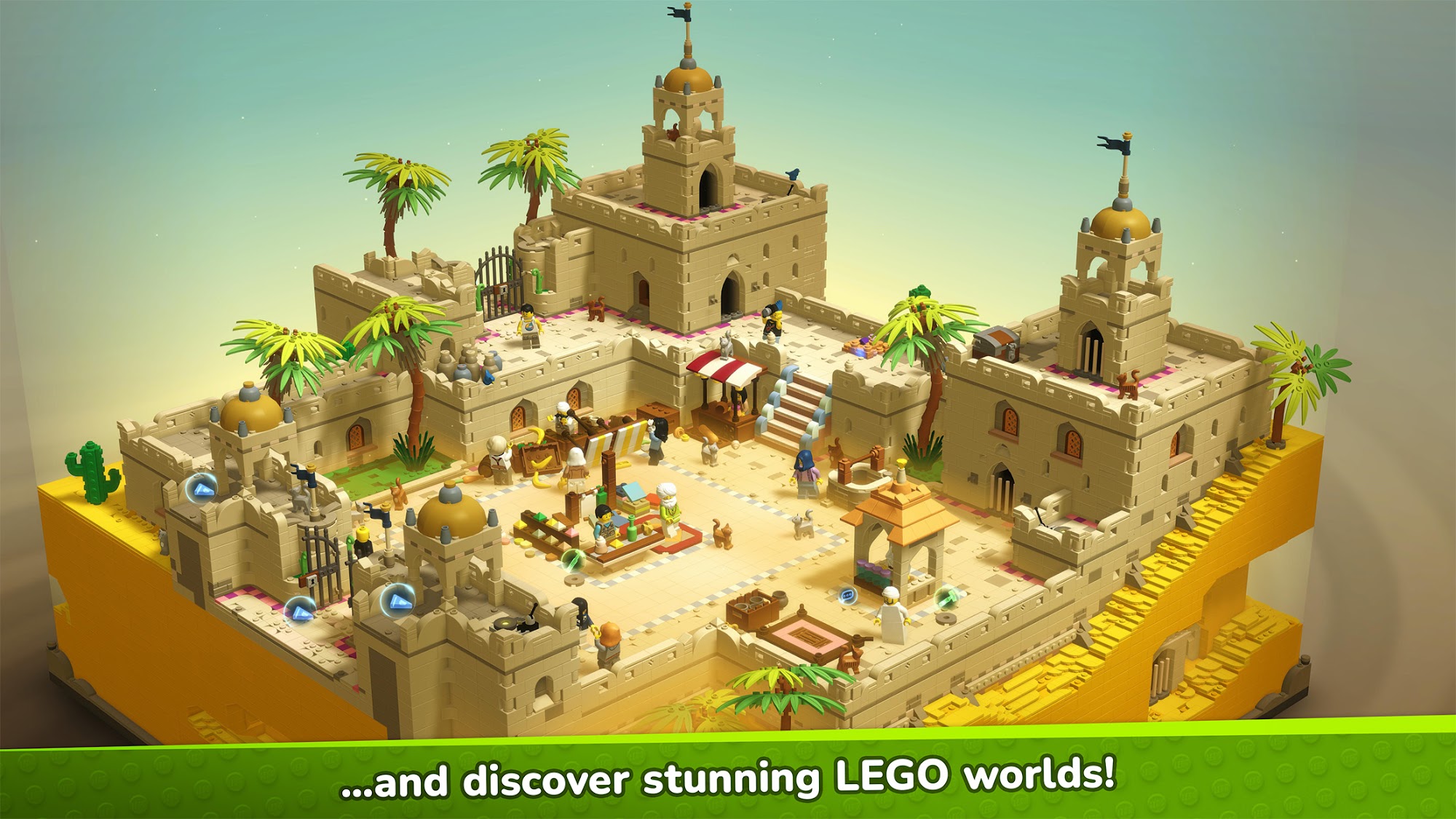 LEGO® Bricktales - Android game screenshots.