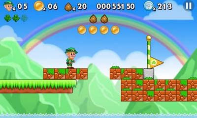 Gameplay of the Lep's World for Android phone or tablet.