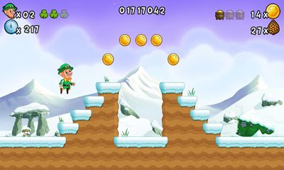 Gameplay of the Lep's World 2 for Android phone or tablet.