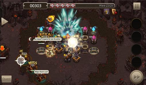 Gameplay of the Lich defense 2 for Android phone or tablet.