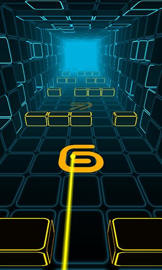 Gameplay of the Light ball for Android phone or tablet.