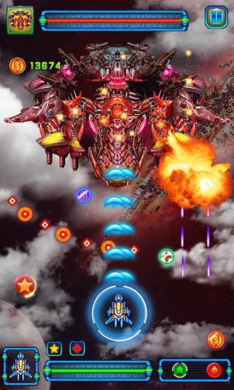 Gameplay of the Lightning storm raid 3 for Android phone or tablet.