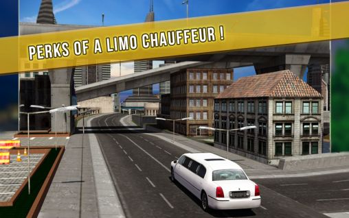 Gameplay of the Limo city driver 3D for Android phone or tablet.