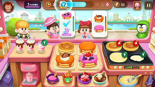 Line chef - Android game screenshots.
