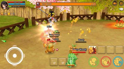 Gameplay of the Line: Dragonica mobile for Android phone or tablet.