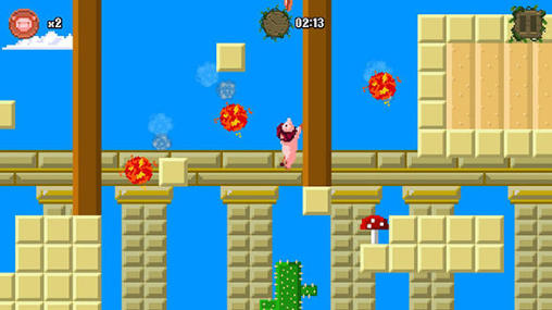 Gameplay of the Lion pig for Android phone or tablet.