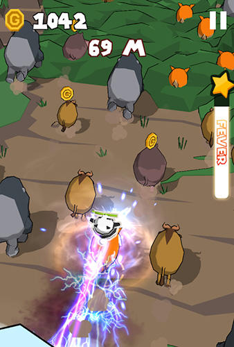 Little jumper: Golden springboard - Android game screenshots.
