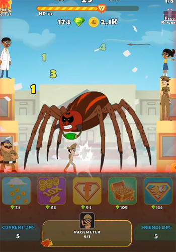 Little Singham tap - Android game screenshots.