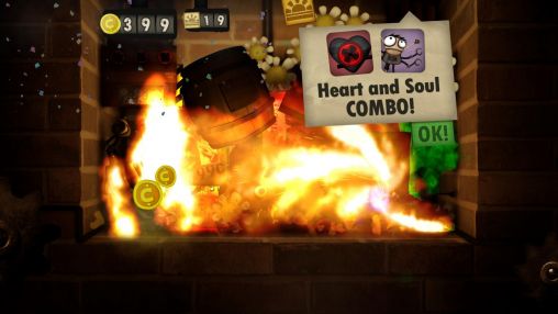 Gameplay of the Little inferno for Android phone or tablet.