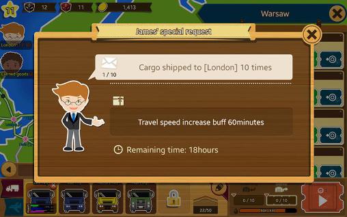 Gameplay of the Logis tycoon: Evolution for Android phone or tablet.