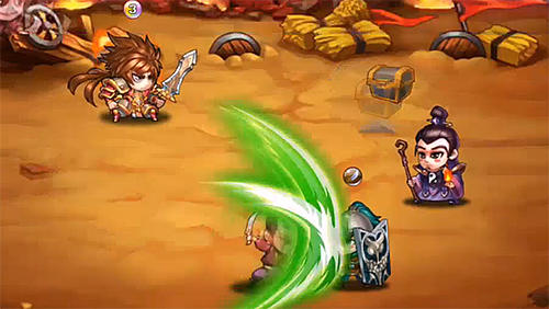 Gameplay of the Lord of chaos for Android phone or tablet.