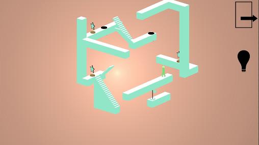 Gameplay of the Lost in perspective for Android phone or tablet.