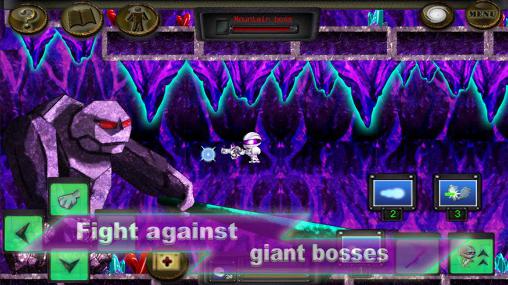 Gameplay of the Lost in purple for Android phone or tablet.