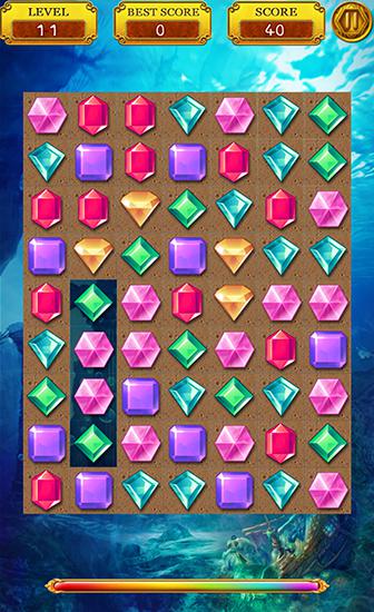 Gameplay of the Lost jewels legend for Android phone or tablet.
