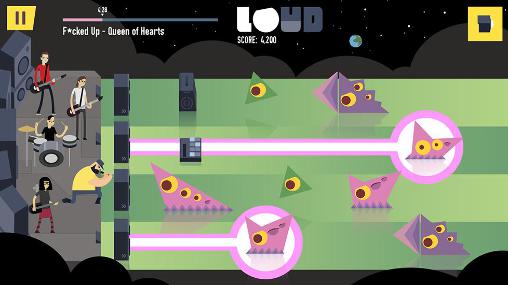 Gameplay of the Loud on planet X for Android phone or tablet.